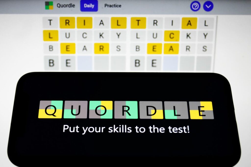 Today’s ‘Quordle’ Hints And Answers For Sunday, April 7