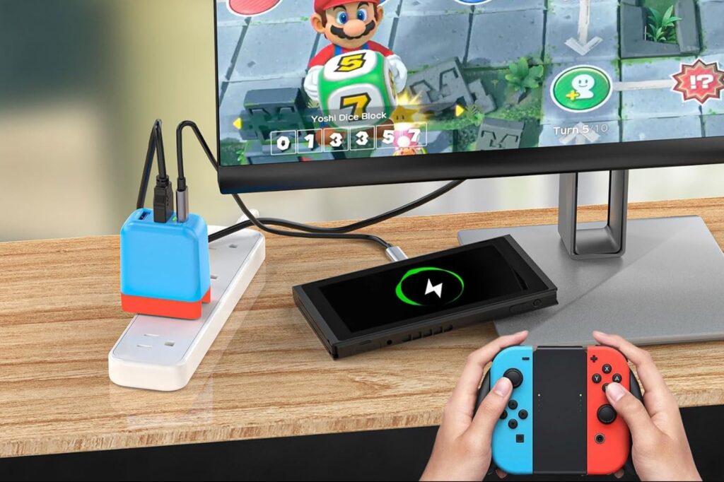Save 10% on This Portable Charging Dock for Nintendo Switch
