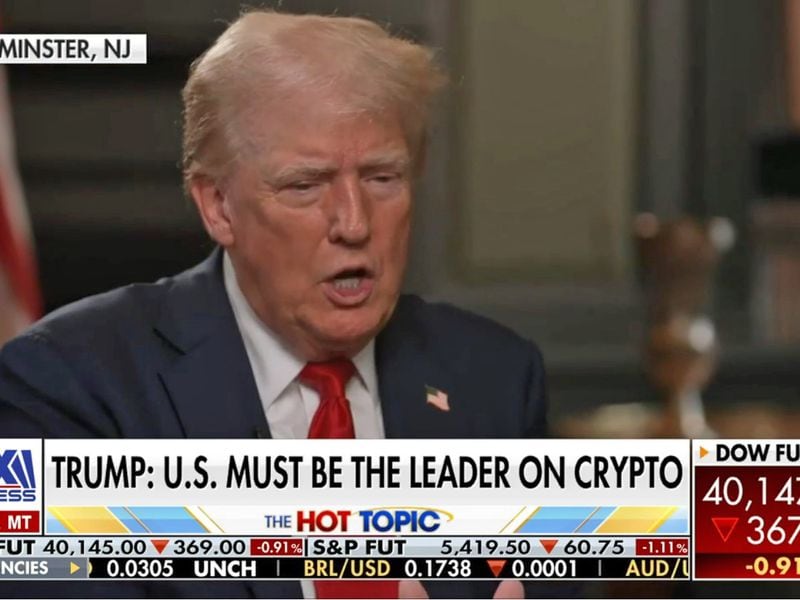 As Trump Suggests Crypto as a Fix to U.S. Debt, Harris Camp Highlights His Remarks