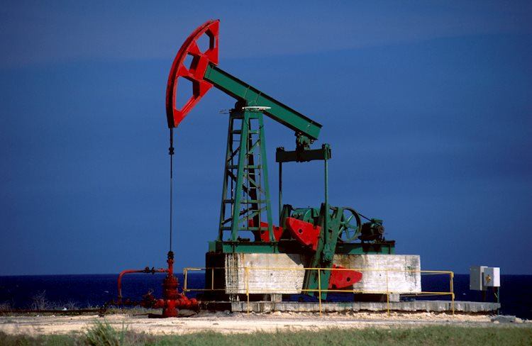 Oil steadies decline despite US equity joining Monday selloff