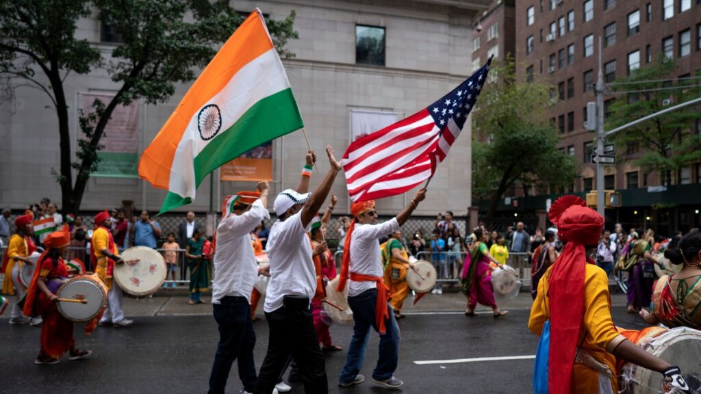 Ayodhya Ram Mandir displayed in New York’s India Day Parade amid protests | Watch video