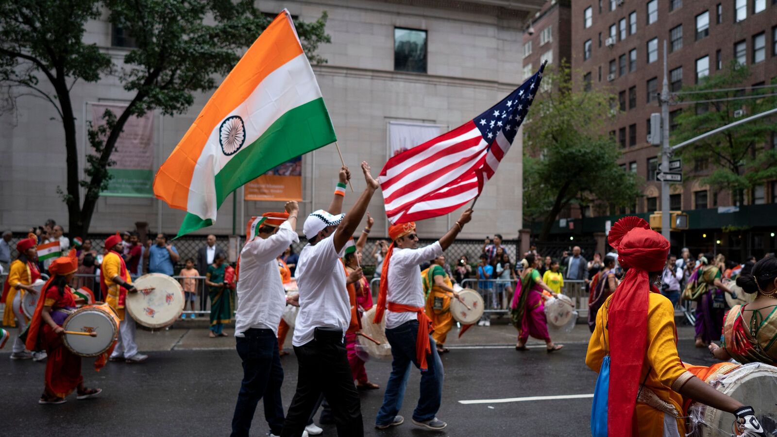 Ayodhya Ram Mandir displayed in New York’s India Day Parade amid protests | Watch video