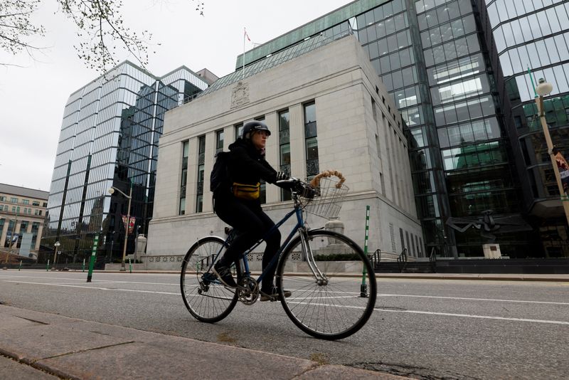 Bank of Canada holds key rate steady, but says a future cut is possible