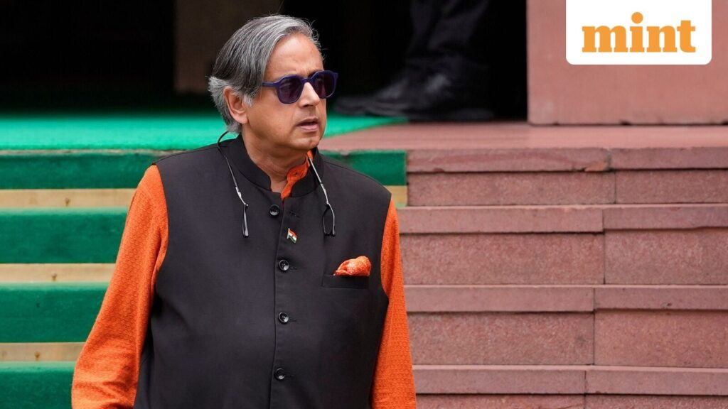 Shashi Tharoor jibes Trump, says he treats tariffs as ‘magic instruments’ to fix US woes