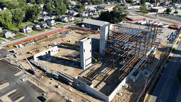 Gilbane team tops out $205M Ohio jail