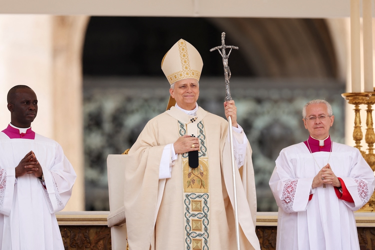 Pope Leo calls war in Middle East a ‘scandal’ to humanity