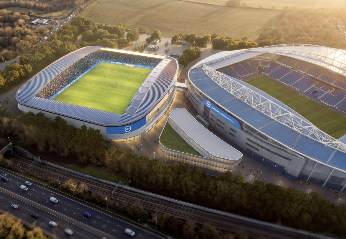 Brighton plans purpose-built £80m women’s football stadium