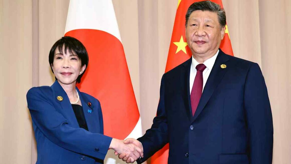 Xi railed against Japan’s ‘remilitarisation’ at Trump summit