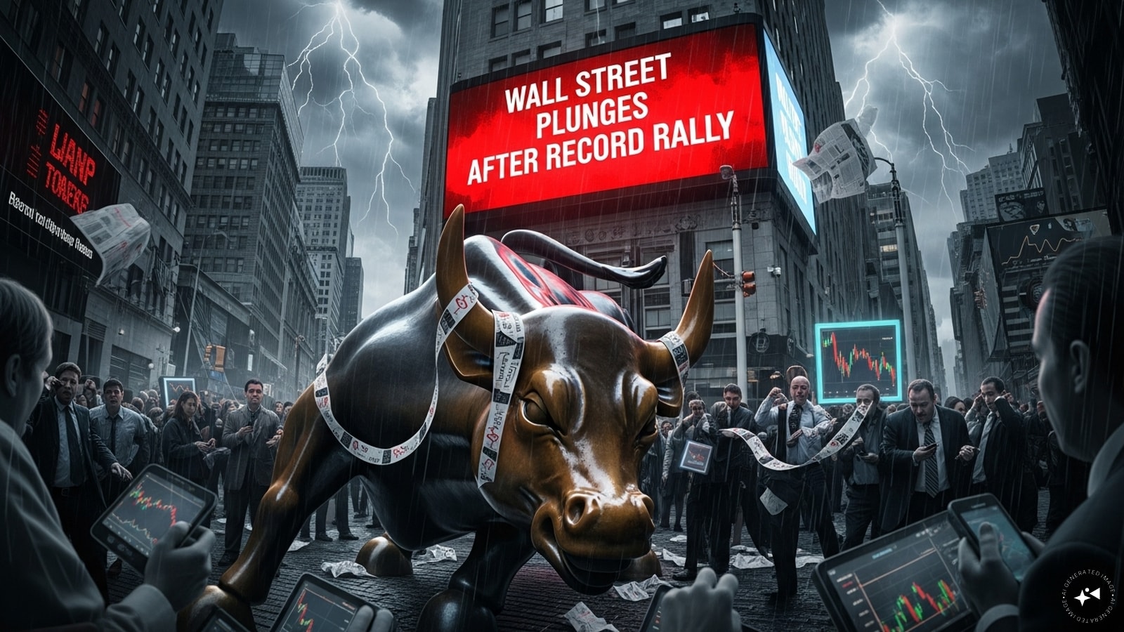 Dow Jones falls over 600 points on latest flare up in US-Iran tensions; Nasdaq futures sink