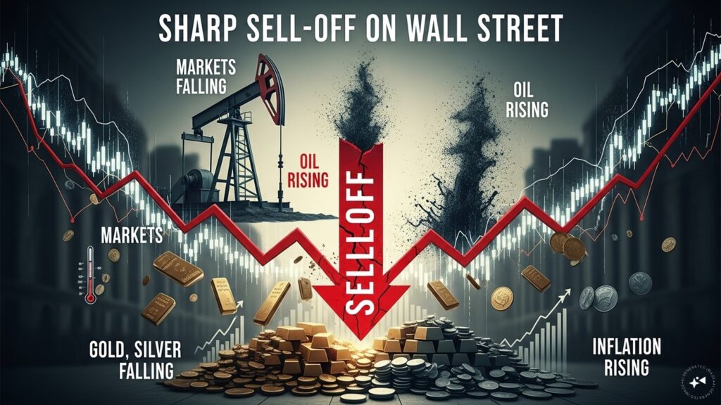 US Market Crash: Dow falls 950 points, futures extend sell-off