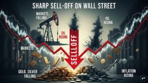 US Market Crash: Dow falls 950 points, futures extend sell-off