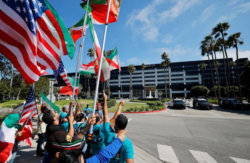 Iranian-Americans plan protests as football team prepare for their World Cup opener