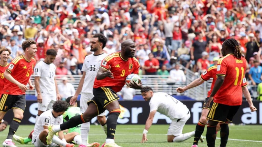 Romelu Lukaku inspires Belgium to a hard-fought 1-1 draw against Egypt