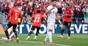 Ramin Rezaeian scores equalizer for Iran against Egypt in World Cup 2026
