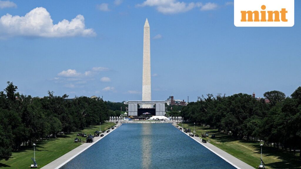 Trump says Washington Reflecting Pool restored, warns monument vandals of 10-year prison sentence