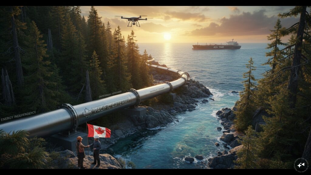 Canada advances Alberta pipeline to Pacific Coast to expand non-US oil exports