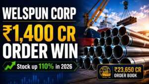 Welspun Corp shares extend 2026 gains to 110% after another ₹1,400 crore order win