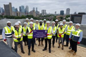 Clarion, Taylor Wimpey, mark Poplar homes progress