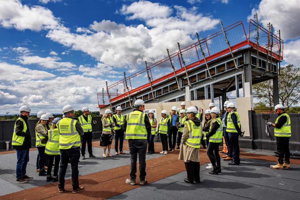 Morgan Sindall tops out Aylesbury school