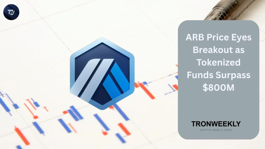 ARB Price Eyes Breakout as Tokenized Funds Surpass $800M