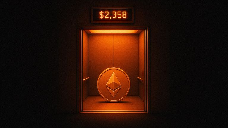 ETH Sits on a $2,358 Floor That Has Turned It 10 Times